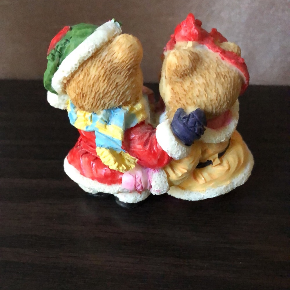 CWI Holiday Bears Figurine, Vintage, 1980’s - Picture 2 of 5
